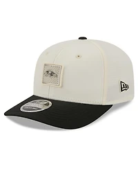 New Era Men's Cream/Black Baltimore Ravens 2026 Nfl Training Camp 9SEVENTY Adjustable Hat