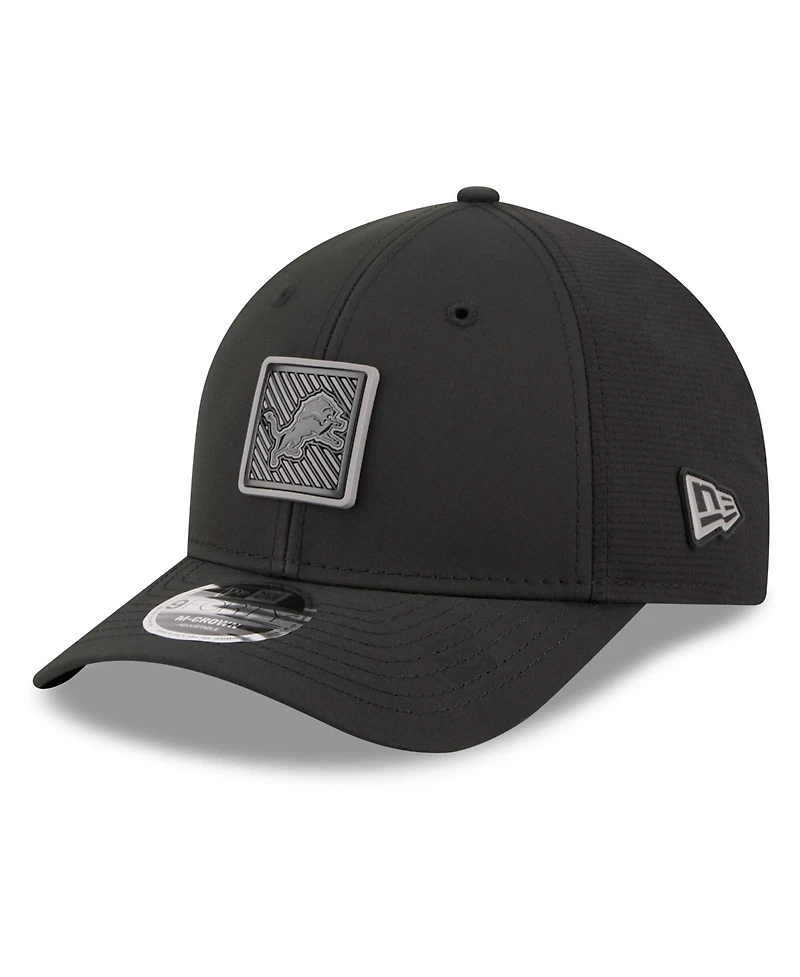 New Era Men's Black Detroit Lions 2026 Nfl Training Camp 9FORTY Adjustable Hat