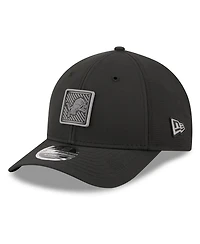 New Era Men's Black Detroit Lions 2026 Nfl Training Camp 9FORTY Adjustable Hat
