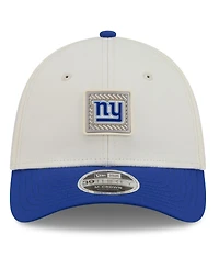 New Era Men's Cream/Royal York Giants 2026 Nfl Training Camp 39THIRTY Flex Hat