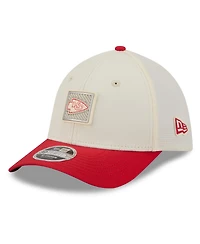 New Era Men's Cream/Red Kansas City Chiefs 2026 Nfl Training Camp 39THIRTY Flex Hat
