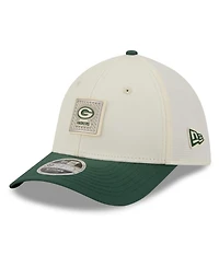 New Era Men's Cream/Green Bay Packers 2026 Nfl Training Camp 39THIRTY Flex Hat