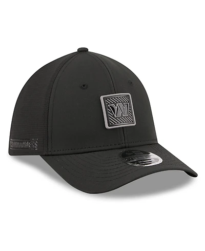 New Era Men's Black Washington Commanders 2026 Nfl Training Camp 39THIRTY Flex Hat