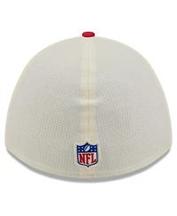 New Era Men's Cream/Red Buffalo Bills 2026 Nfl Training Camp 39THIRTY Flex Hat