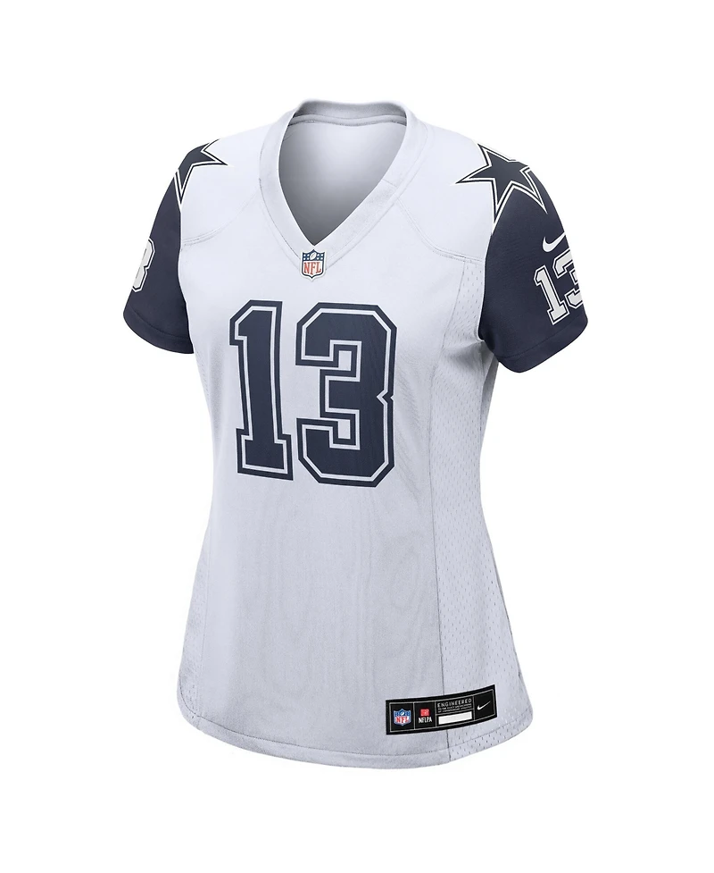Nike Women's Caleb Downs White Dallas Cowboys Alternate Game Jersey
