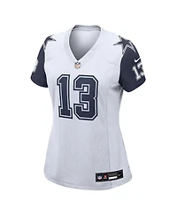 Nike Women's Caleb Downs White Dallas Cowboys Alternate Game Jersey