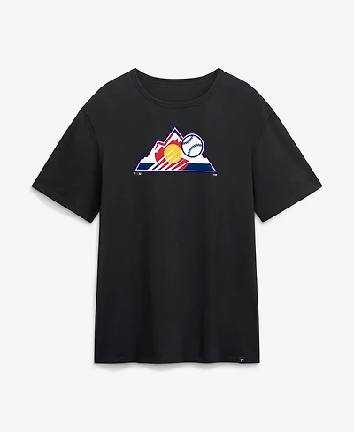 Fanatics Men's Black Colorado Rockies Alternate Logo Legacy T-Shirt