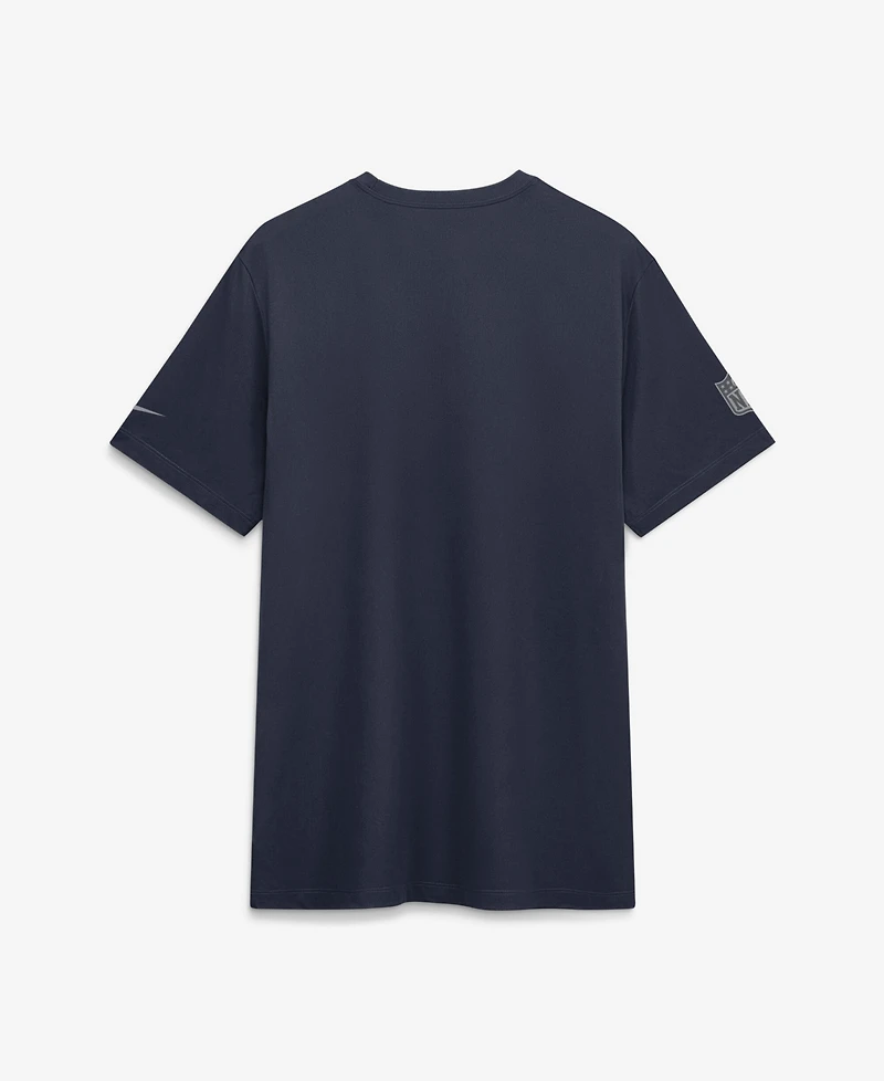 Nike Men's College Navy Seattle Seahawks Sideline Lead The Charge Legend Dri-fit T-Shirt