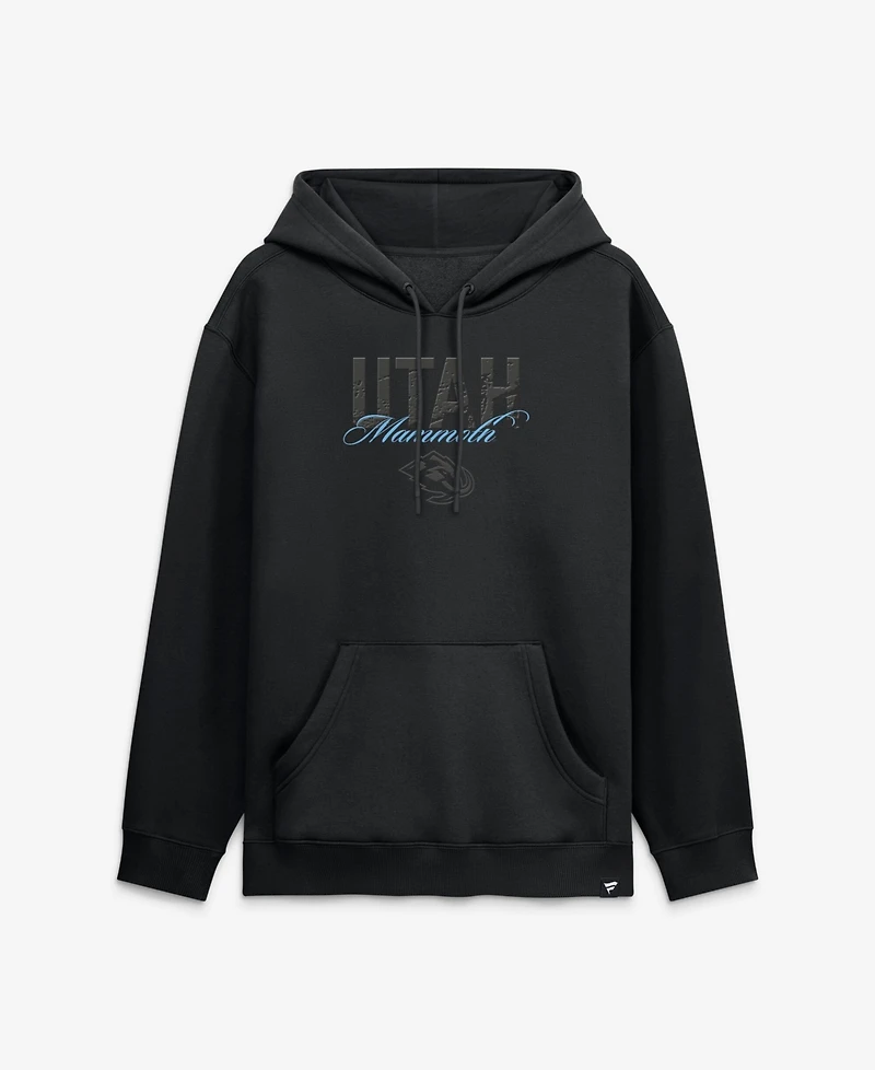 Fanatics Men's Utah Mammoth Black Out Hoodie