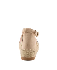 Azura Women's Endlessluv Espadrille Flatform with Cork Sole