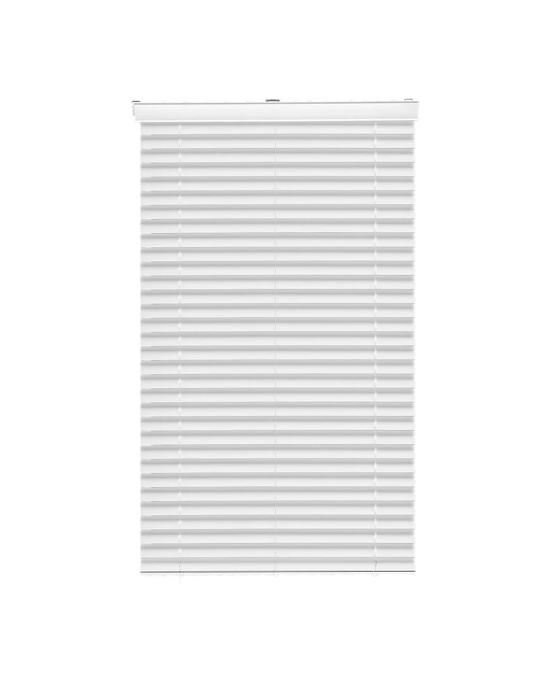 Avobird Faux Wood Blinds 2" Slat 34.5" W x 60" H Cordless Window Blinds and Shades