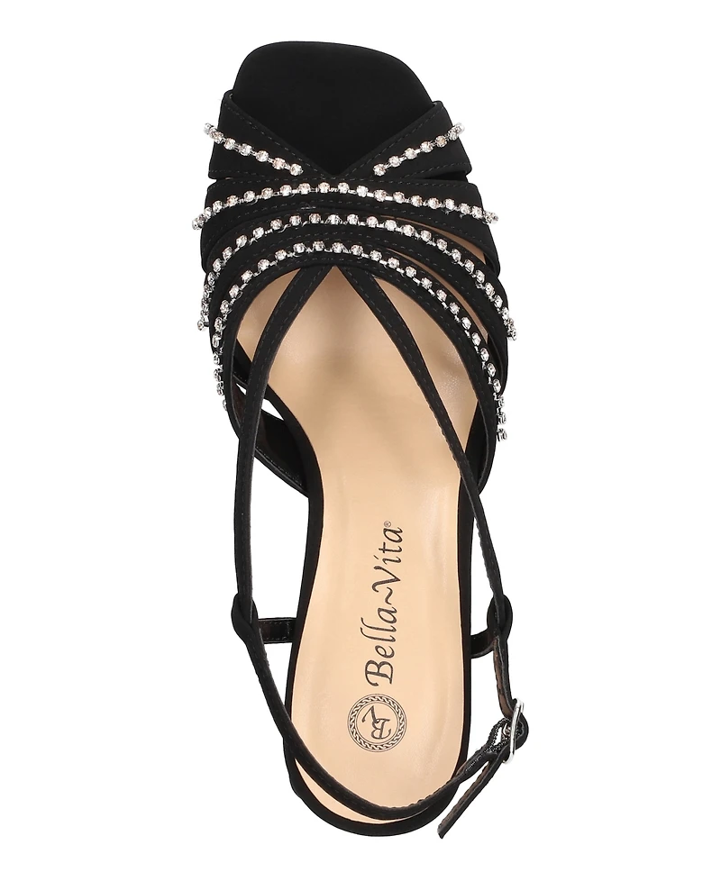 Bella Vita Women's Chorus Block Heel Sandals