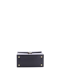 Pre-Owned HERMES Cinhetic Top Handle Bag Chevre Chamkila