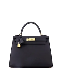 Pre-Owned HERMES Kelly Handbag Epsom with Gold Hardware