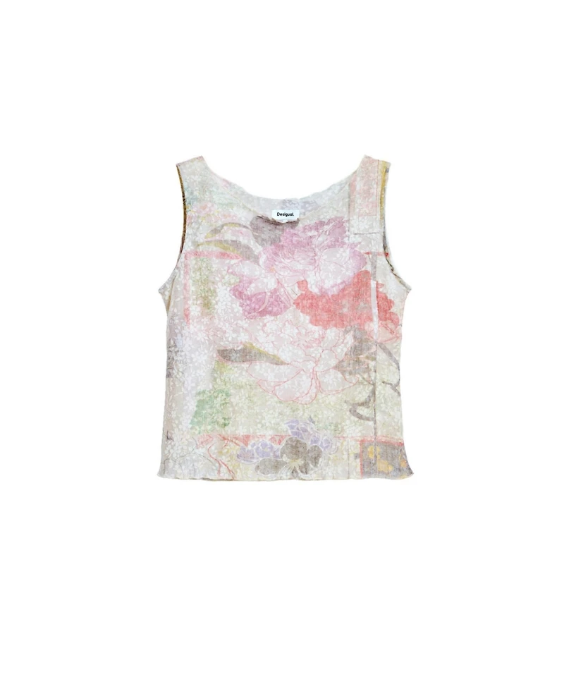 Desigual Women's Printed sleeveless t-shirt