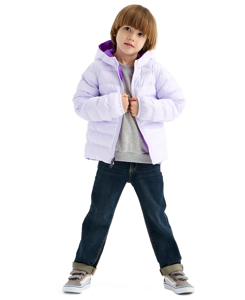 The North Face Girls' and Boys' 2T-7 Reversible Perrito Hooded Jacket