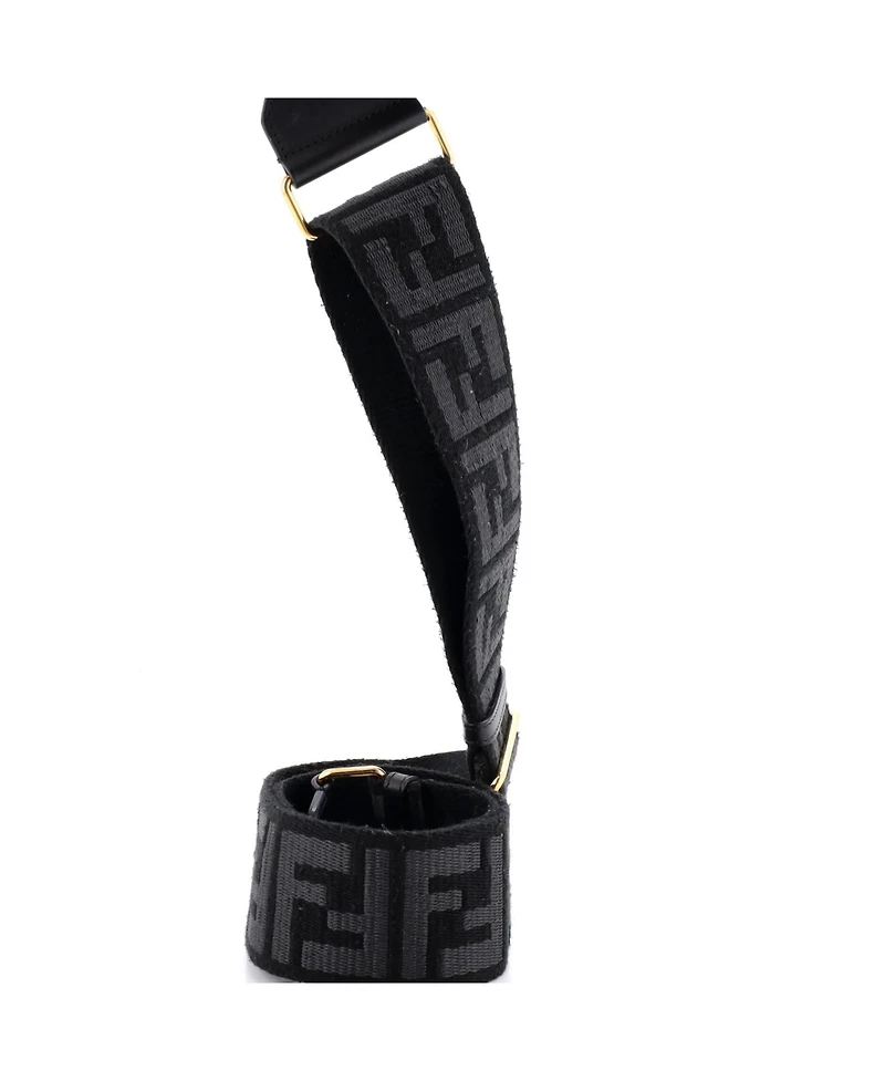 Pre-Owned Fendi Strap You Shoulder Strap Multicolor Zucca Canvas with Leather