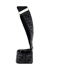 Pre-Owned Fendi Strap You Shoulder Strap Multicolor Zucca Canvas with Leather