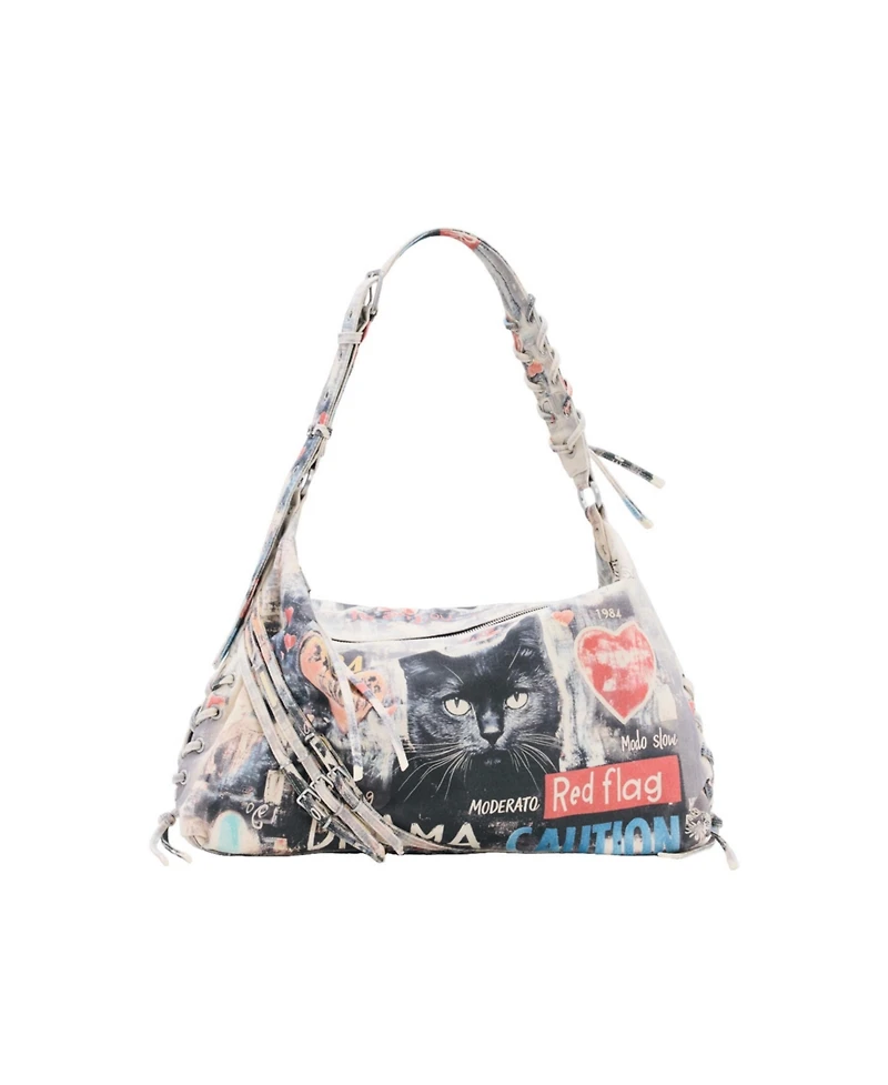 Desigual Women's Large Printed Bag