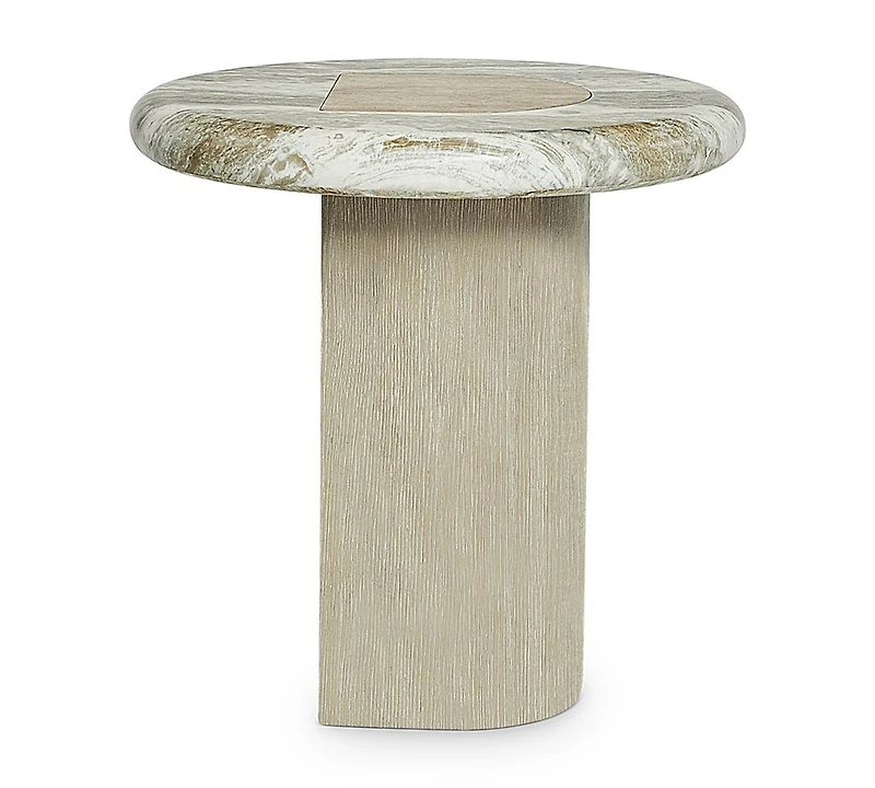 Bernhardt Arcadia 20" Oak Accent Side Table