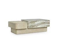 Bernhardt Arcadia 58" Oak Coffee Table