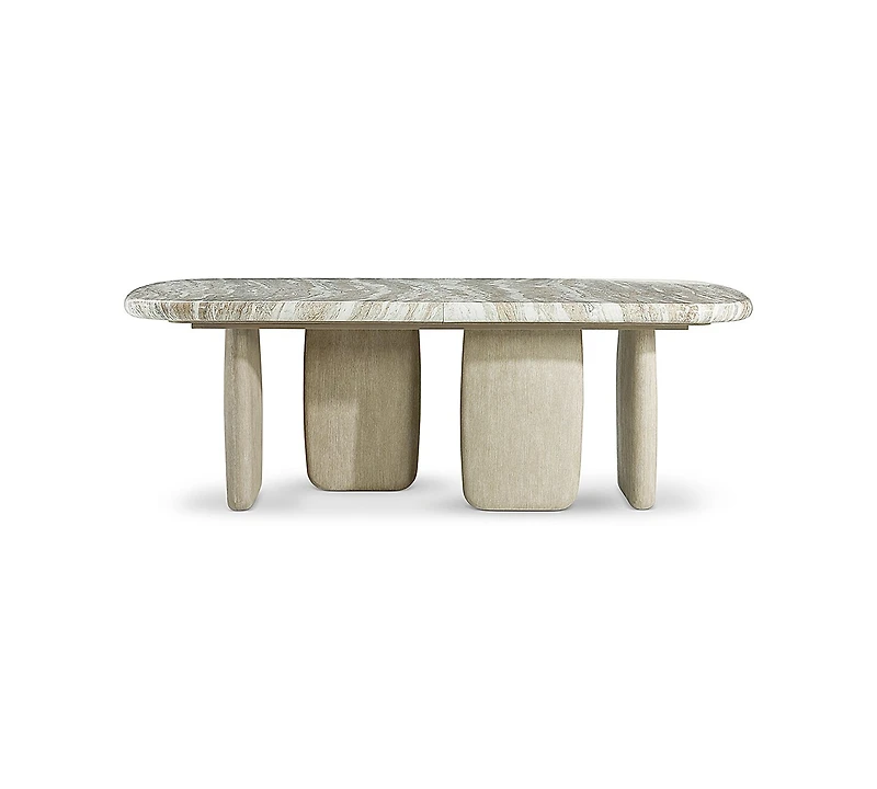 Bernhardt Arcadia 30" Wood Oval Dining Table