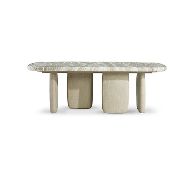 Bernhardt Arcadia 30" Wood Oval Dining Table