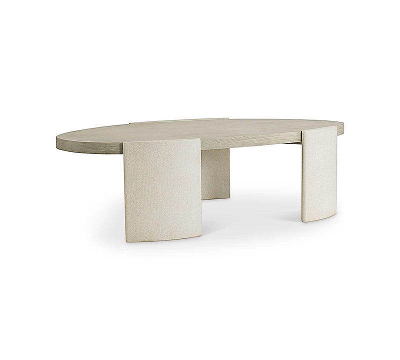 Bernhardt Arcadia 2-Piece Faux Stone Cocktail & Side Table Set