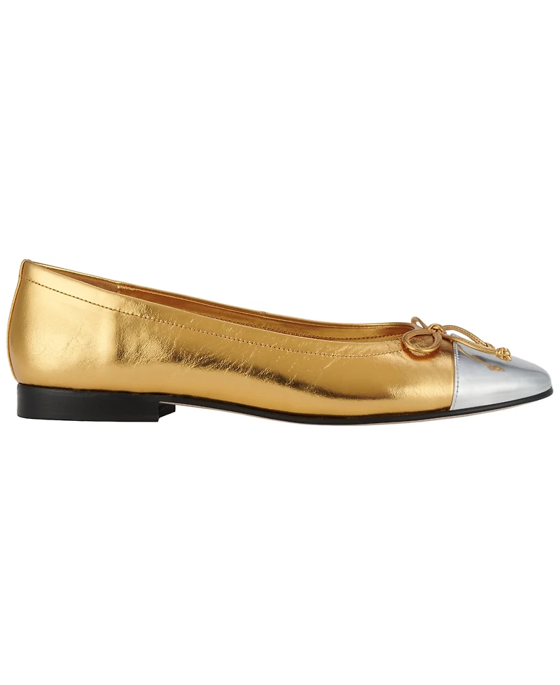 Jeffrey Campbell Women's Arabesque Cap-Toe Ballet Flats