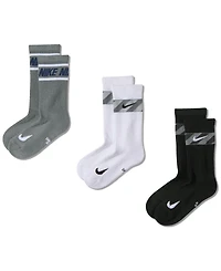 Nike Everyday Kids' Cushioned Crew Socks, 6-Pack