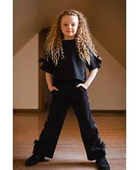 Deux par Little and Big Girl 6-14 Short Sleeve Milano Top