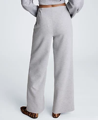 Kenneth Cole Women's High-Rise Hollywood-Waist Wide-Leg Pants