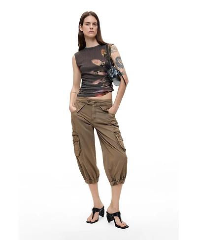 Desigual Women's Jogger pants pockets 100% cotton