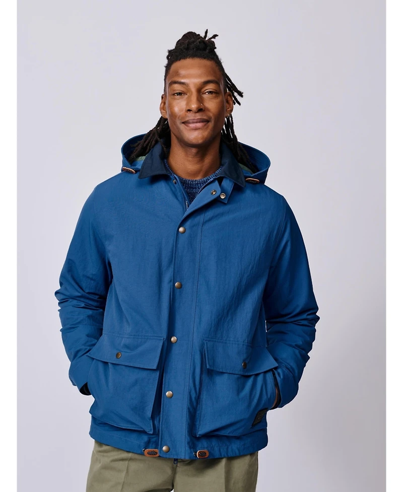 Aubin Men's Eastwood Long Sleeve Hooded Rain Coat