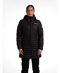 JACK1T Women's Satell1Te Longline Hooded Jacket