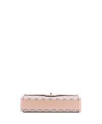 Pre-Owned Gucci Small Luce Shoulder Bag Optical Gg Printed Leather