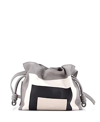 Pre-Owned Loewe Medium x Albers Flamenco Knot Clutch Leather