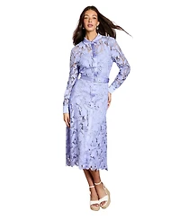 Coast Women's Lace Shirt Long Sleeve Dress