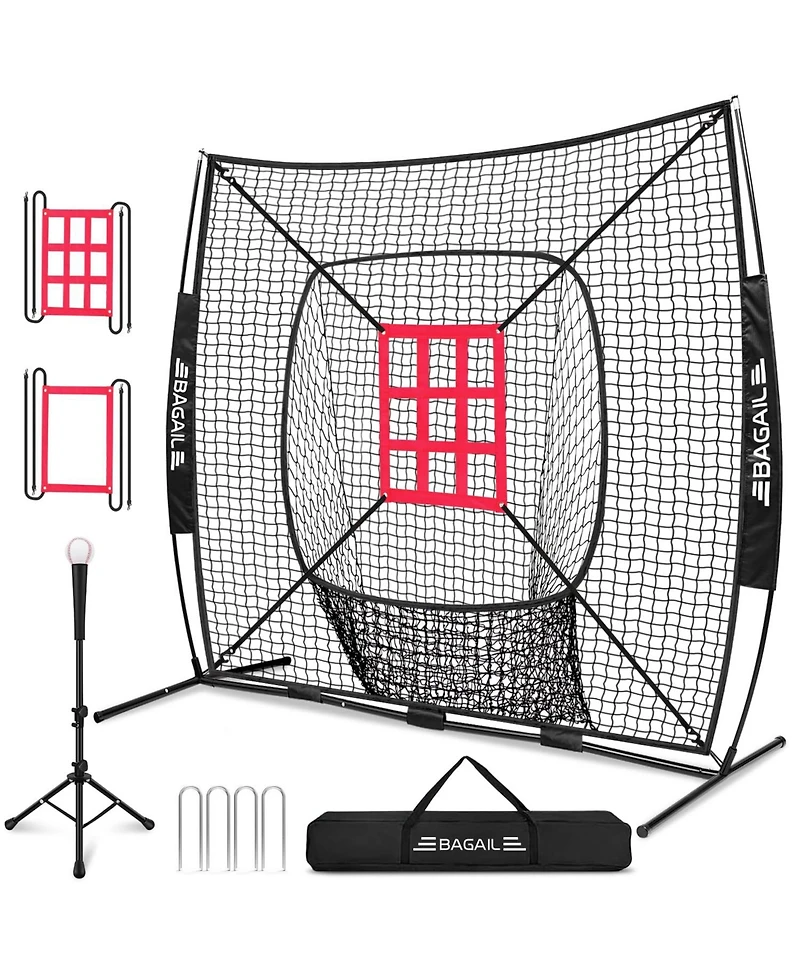 Aoligeijs Baseball Equipment Bag with Multi-Pocket Gear Storage