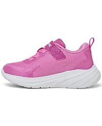 Skechers Toddler Girls Wave 92 Fastening Strap Lifestyle Sneakers from Finish Line