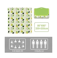 Cowin 80"x80" Extra Large Waterproof Picnic Blanket Foldable Outdoor Mat for Beach Camping and Park