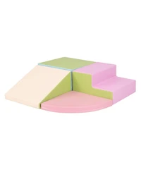 Gouun 4 Piece Climb and Crawl Foam Block Play Set for Infant Baby Tummy Time