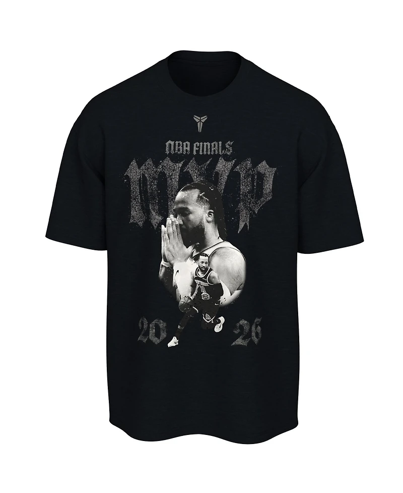 Nike Men's and Women's Jalen Brunson Black New York Knicks 2026 Nba Finals Mvp T-Shirt