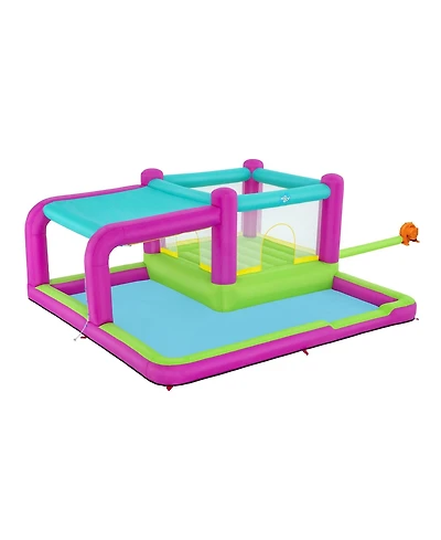 Bestway H2OGO! Bouncin' Bay Kids Inflatable Mega Water Park Outdoor Splash Pool