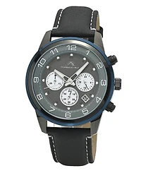 Porsamo Bleu Men's Arthur Genuine Leather Band Watch 1093BARL
