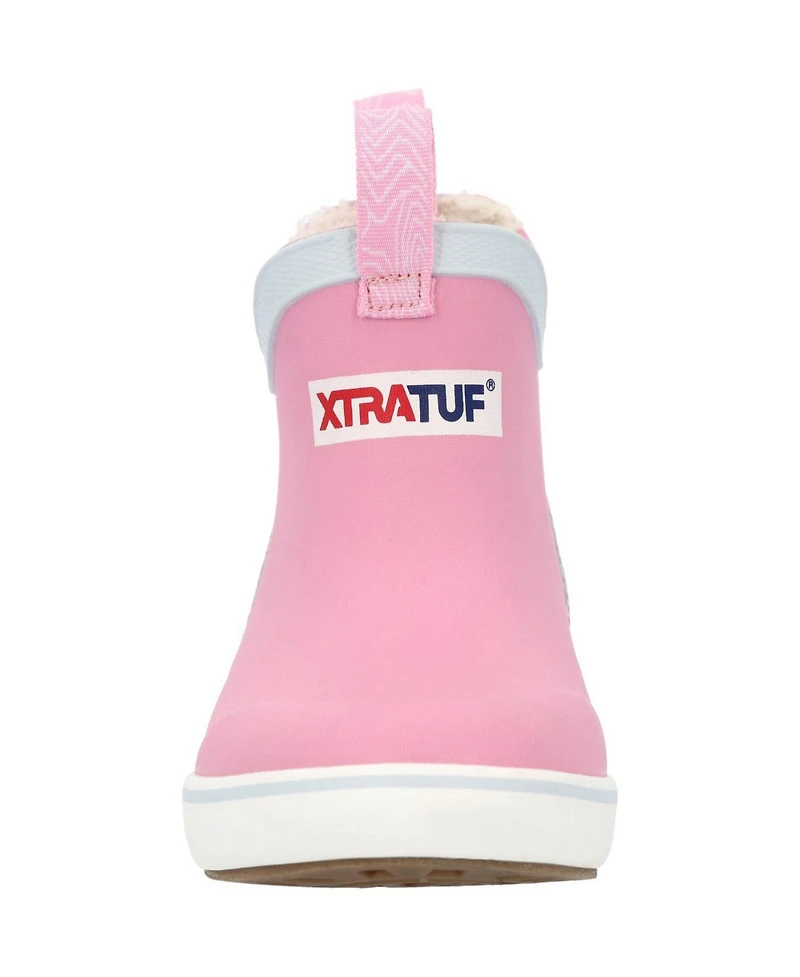 Xtratuf Big Kids Trolling Pack Fleece Lined Ankle Deck Boot