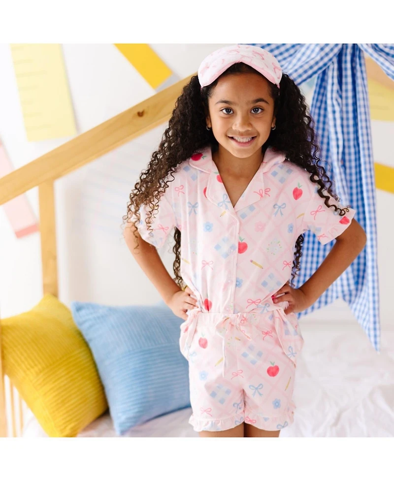 Sweet Wink Toddler Girls Back To School Trellis Lounge Set
