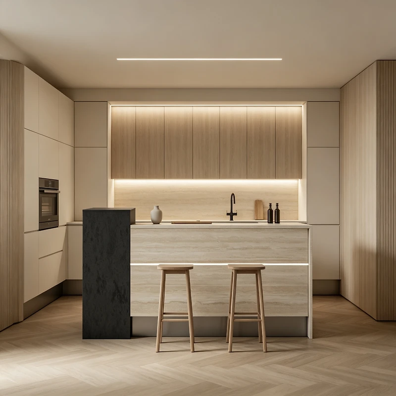 Logicfox Front Desk Reception Counter with 2 Locking Drawers Open Shelving