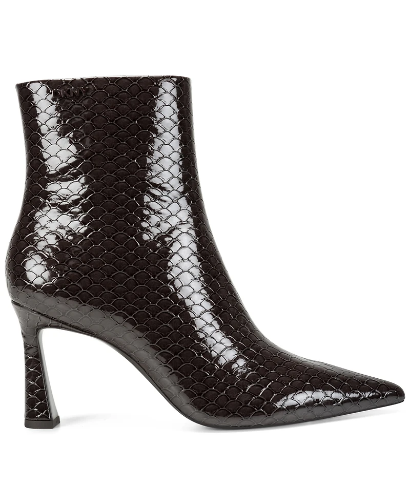 Dkny Women's Cayden Heeled Pointed Toe Dress Booties