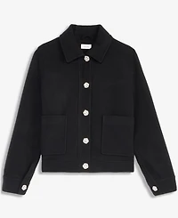 CeCe Women's Jewel Button Lady Work Jacket